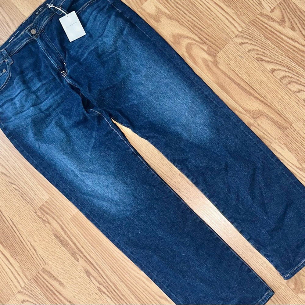 AG Adriano Goldschmied The Graduate Tailored Leg Blue Jeans Mens 40x34 NWT